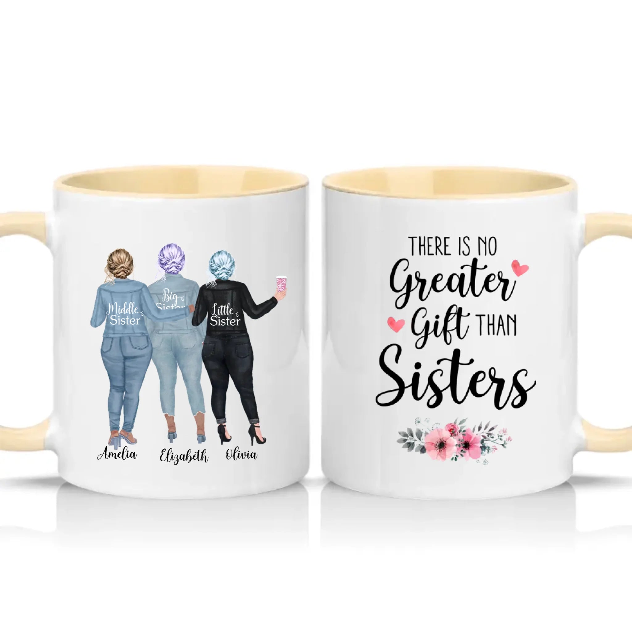 Two Tone 11oz Mug Cream