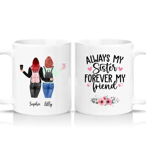 Two Tone 11oz Mug White
