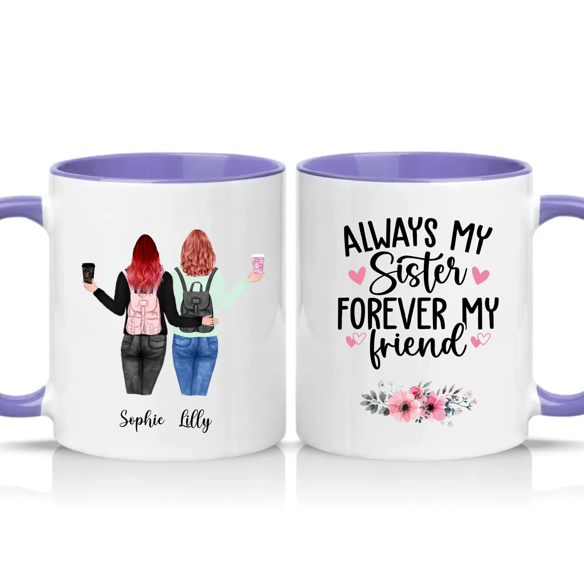 Two Tone 11oz Mug Heather