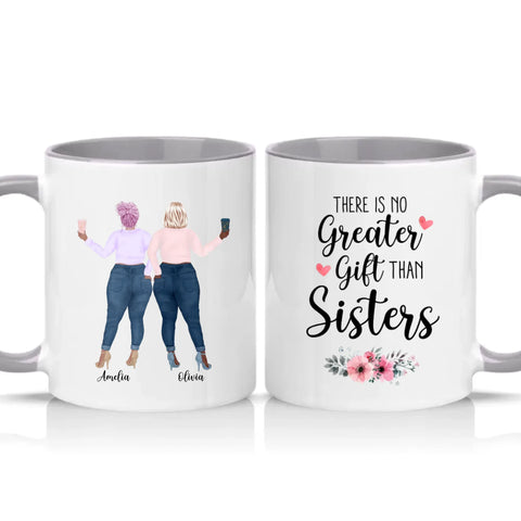 Two Tone 11oz Mug Grey