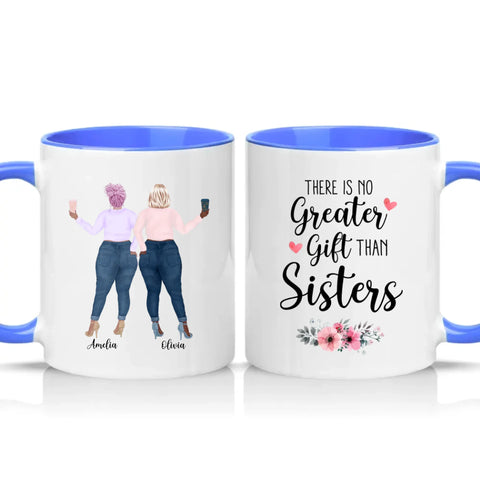 Two Tone 11oz Mug Medium Blue