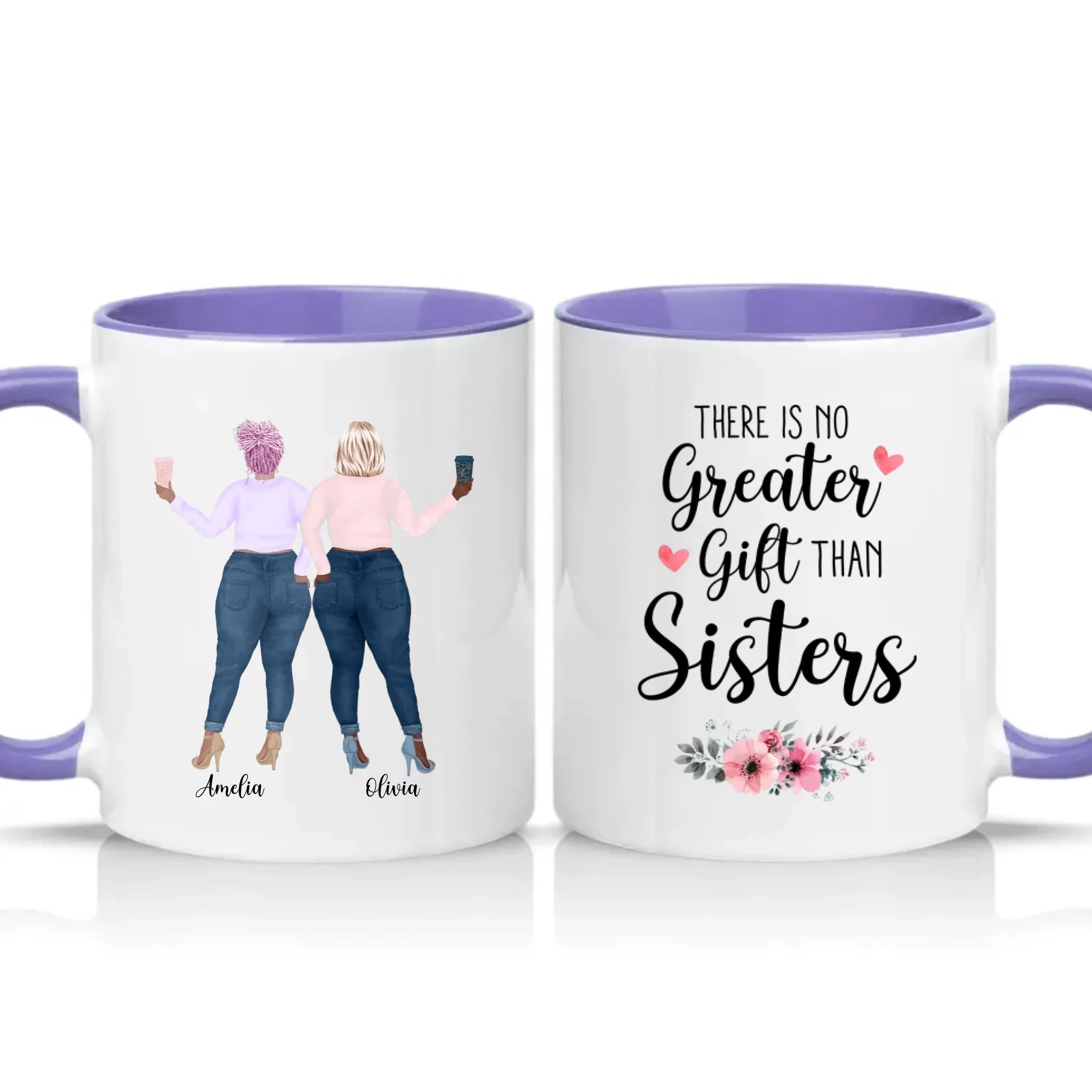 Two Tone 11oz Mug Heather