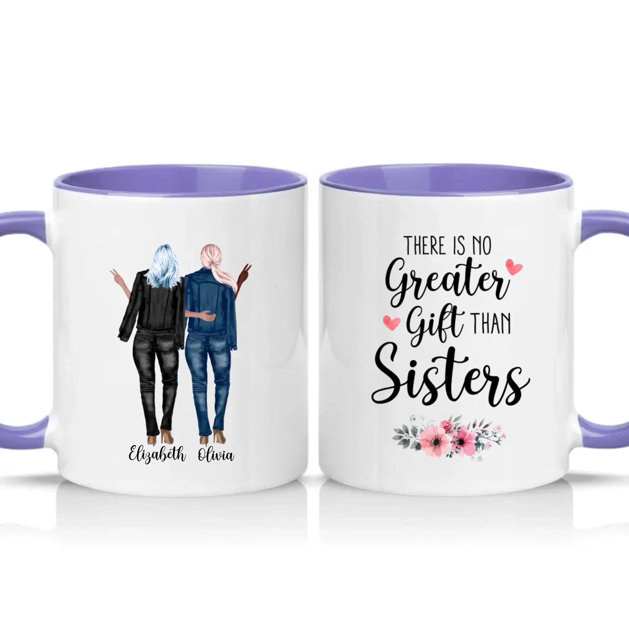 Two Tone 11oz Mug Heather