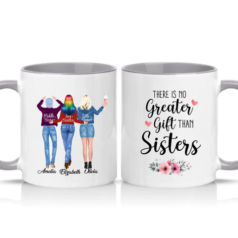 Two Tone 11oz Mug Grey