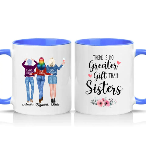 Two Tone 11oz Mug Medium Blue
