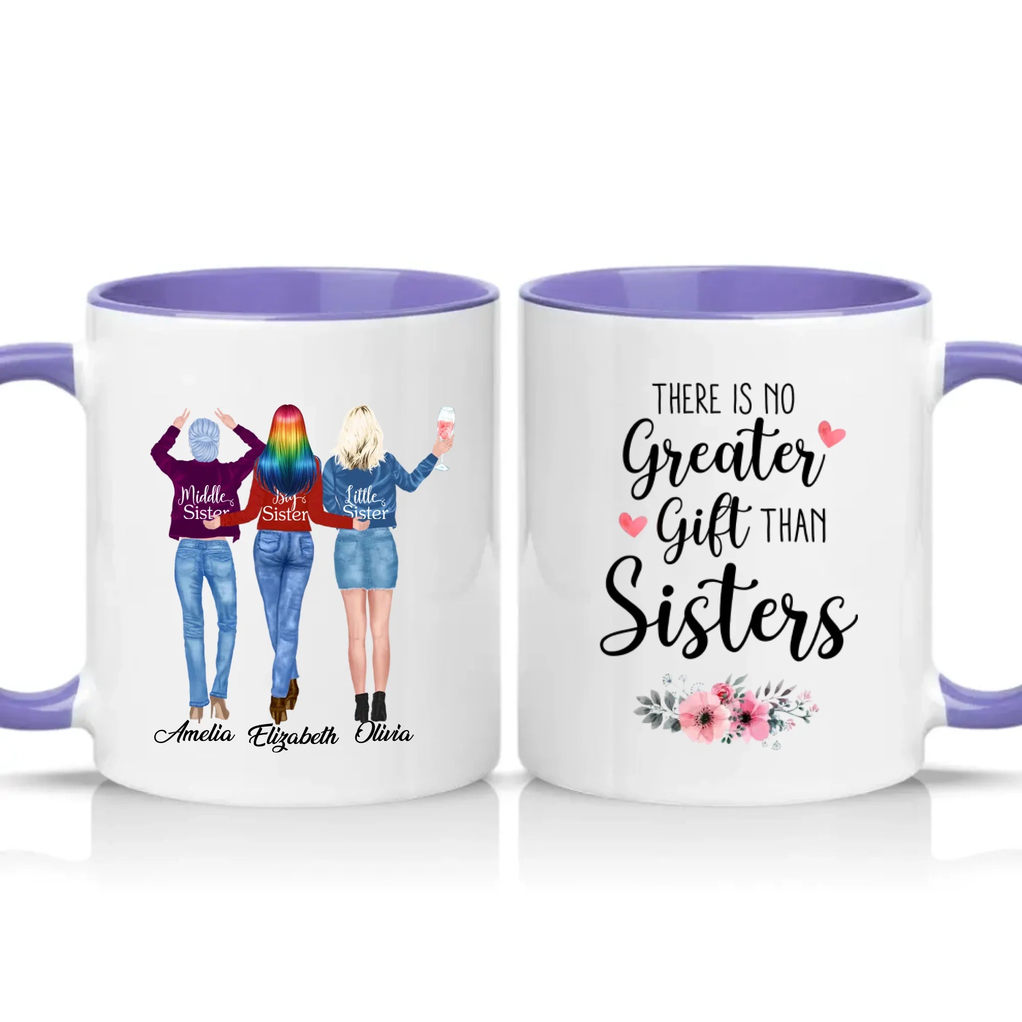 Two Tone 11oz Mug Heather
