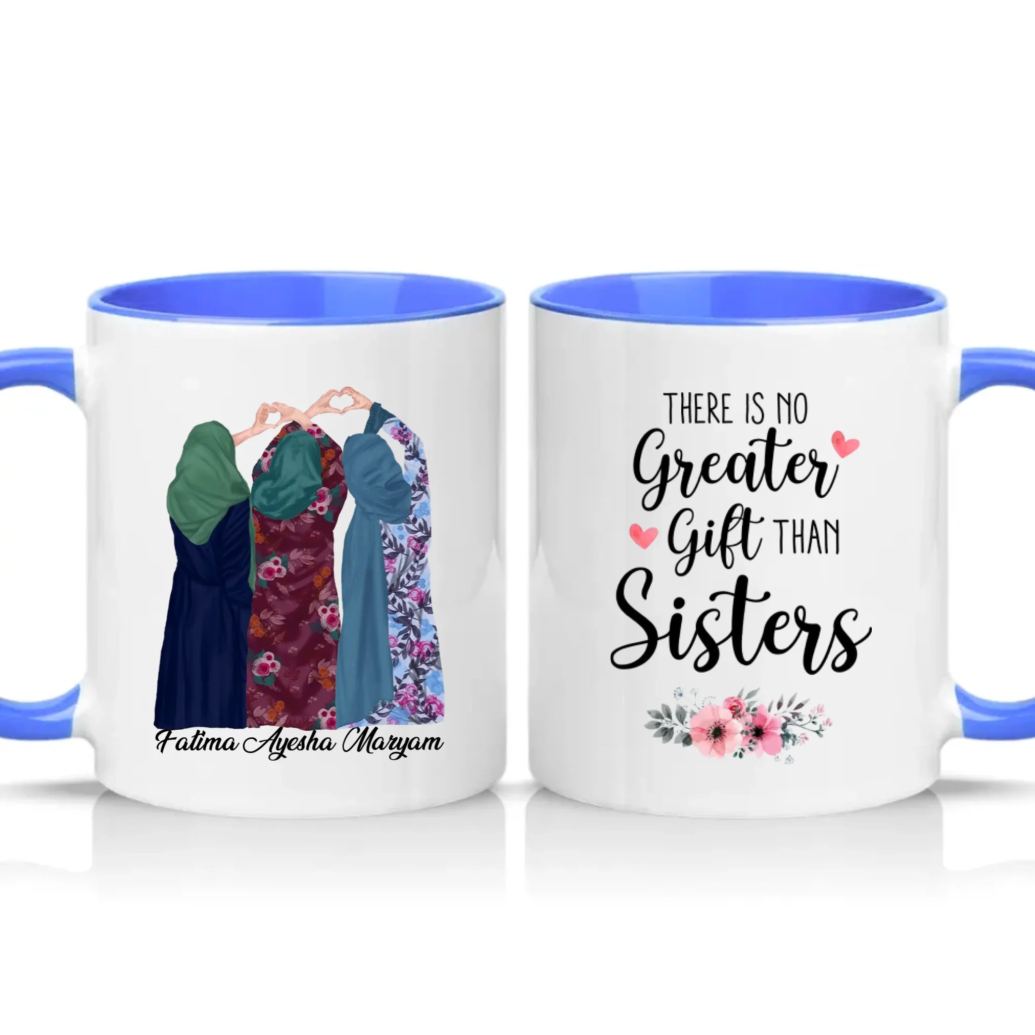 Two Tone 11oz Mug Medium Blue