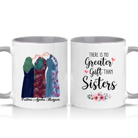 Two Tone 11oz Mug Grey