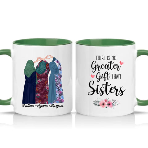 Two Tone 11oz Mug Racing Green
