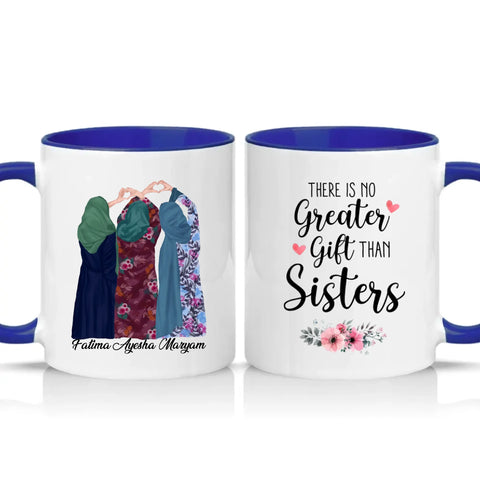Two Tone 11oz Mug Dark Blue
