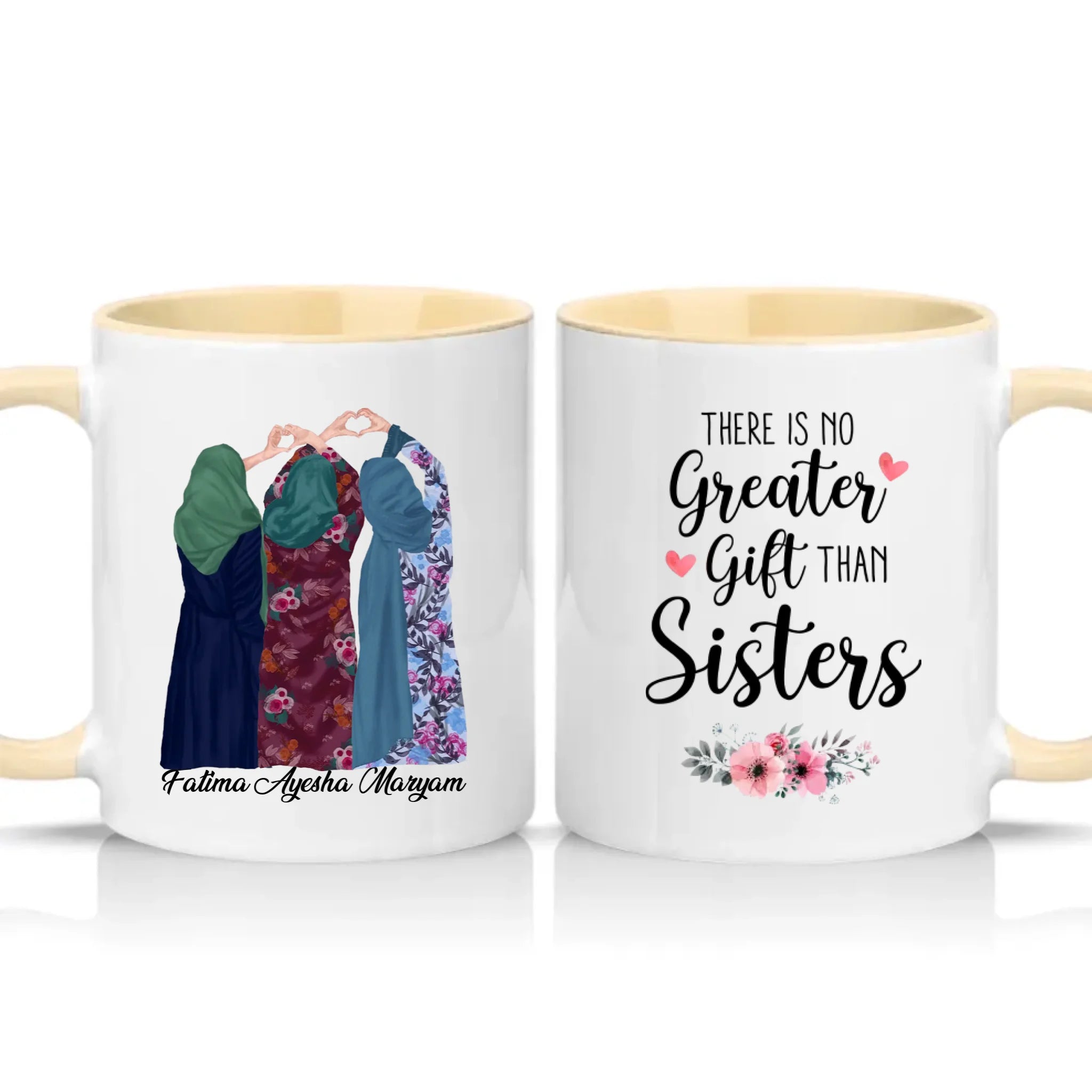 Two Tone 11oz Mug Cream