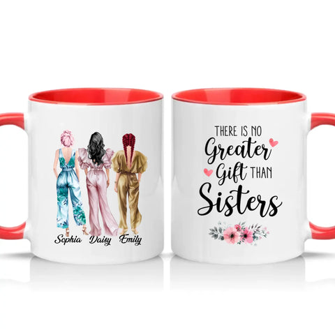 Two Tone 11oz Mug Red