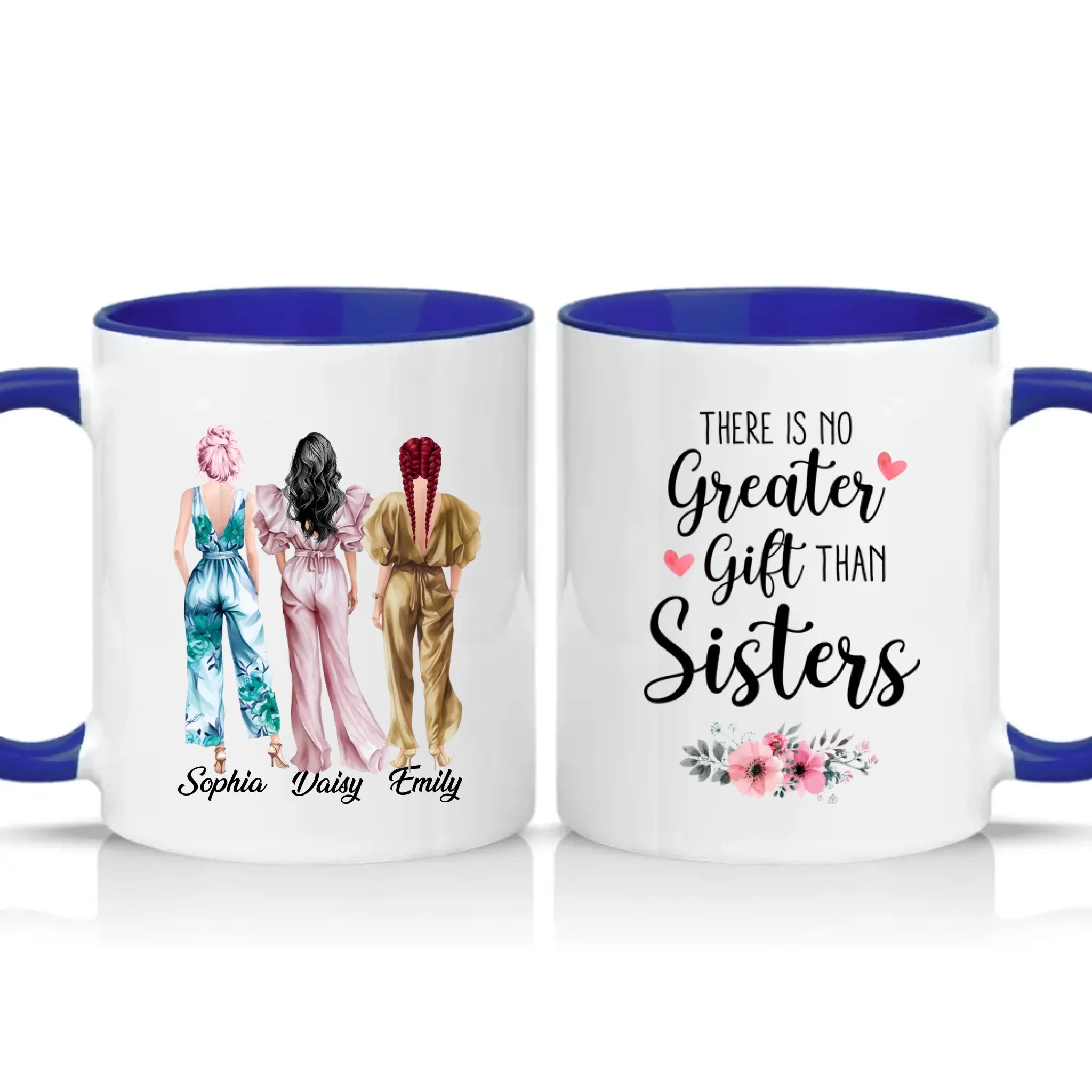 Two Tone 11oz Mug Dark Blue