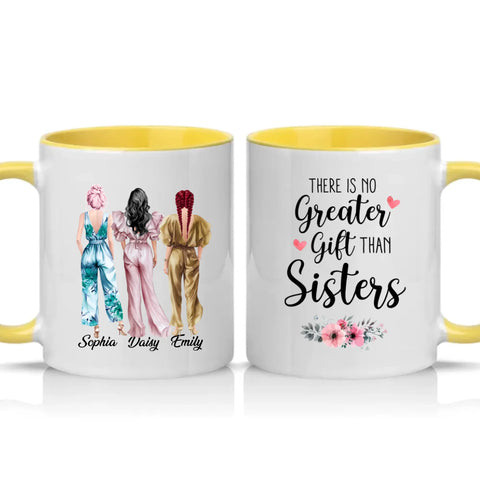 Two Tone 11oz Mug Yellow