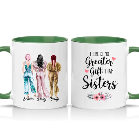 Two Tone 11oz Mug Racing Green