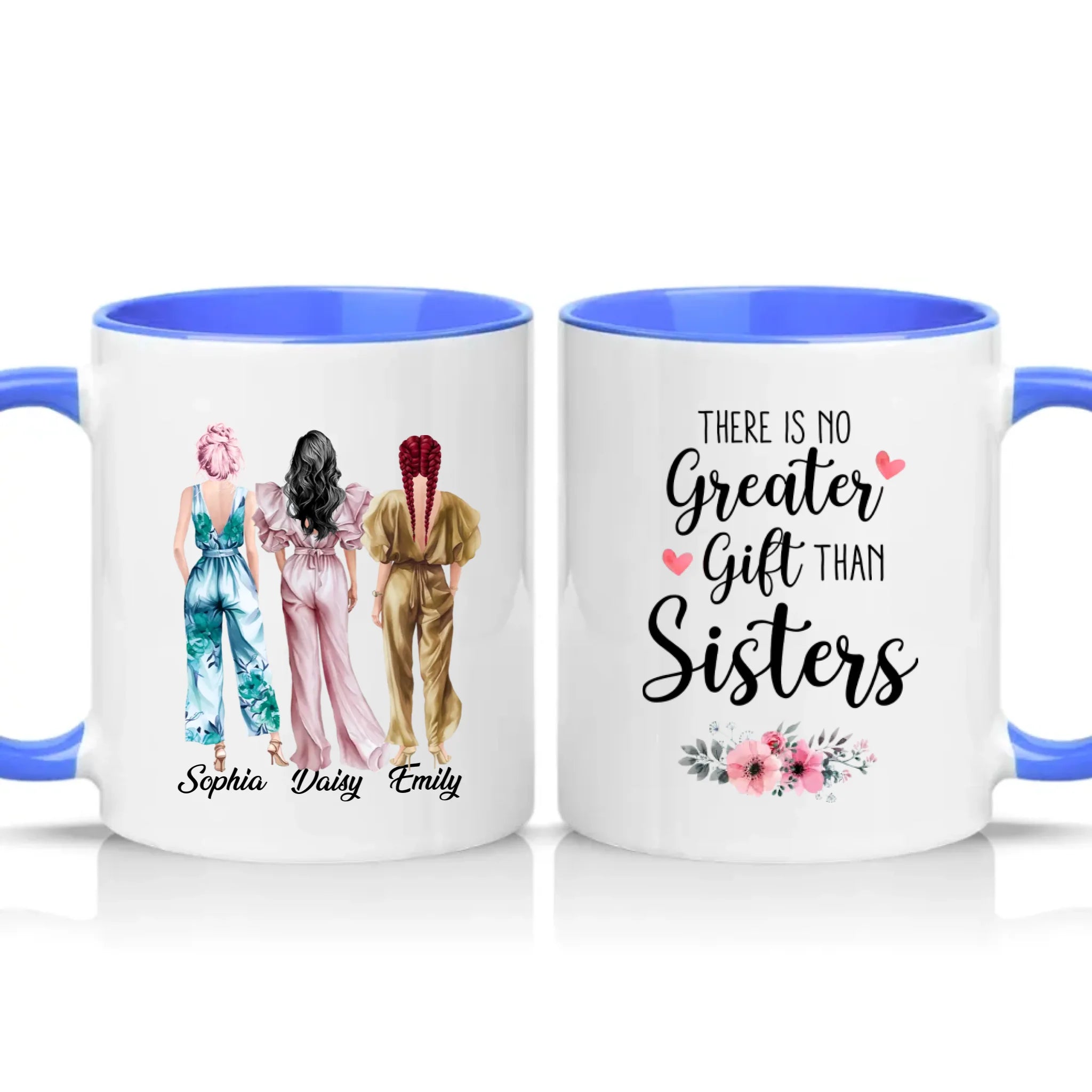 Two Tone 11oz Mug Medium Blue