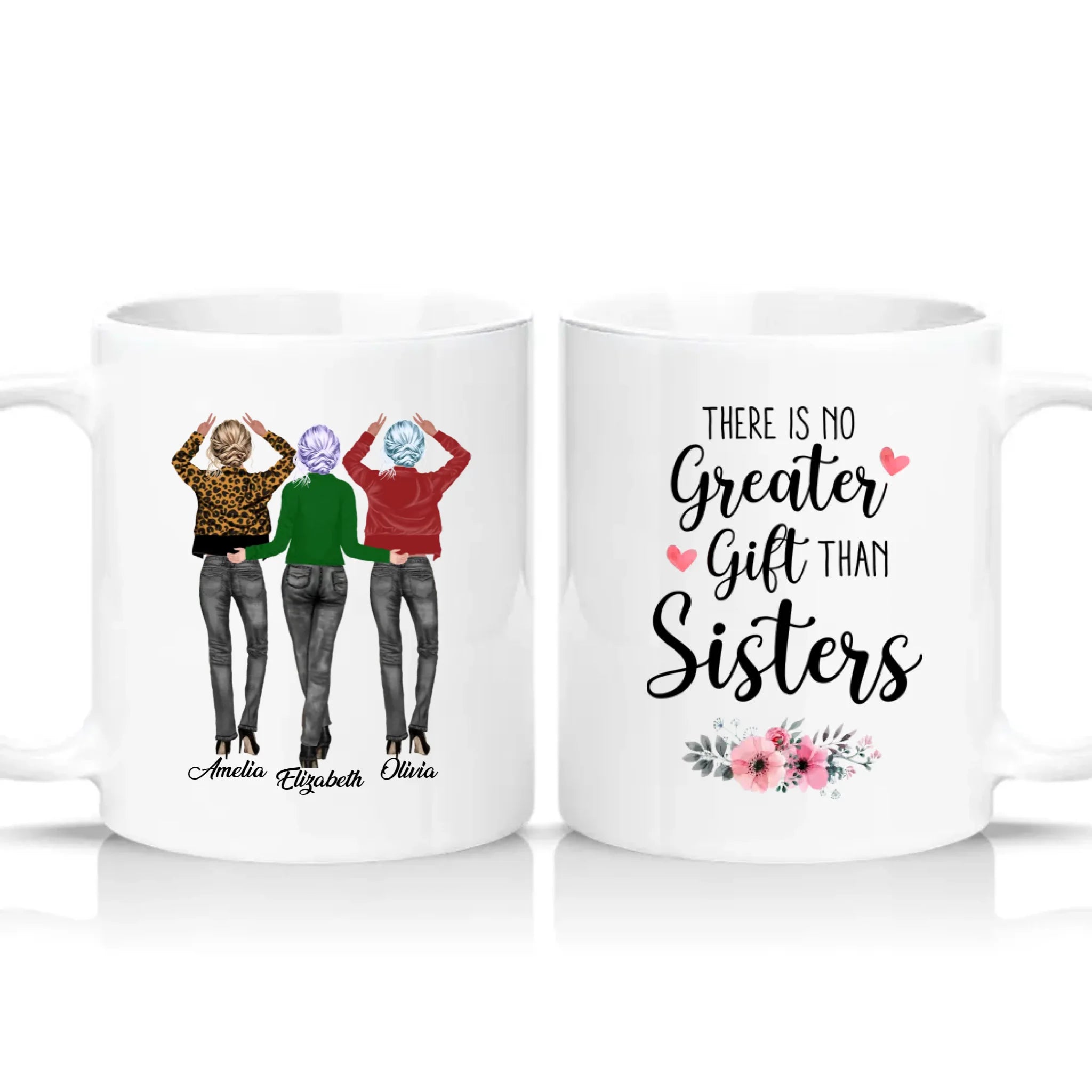 Two Tone 11oz Mug White