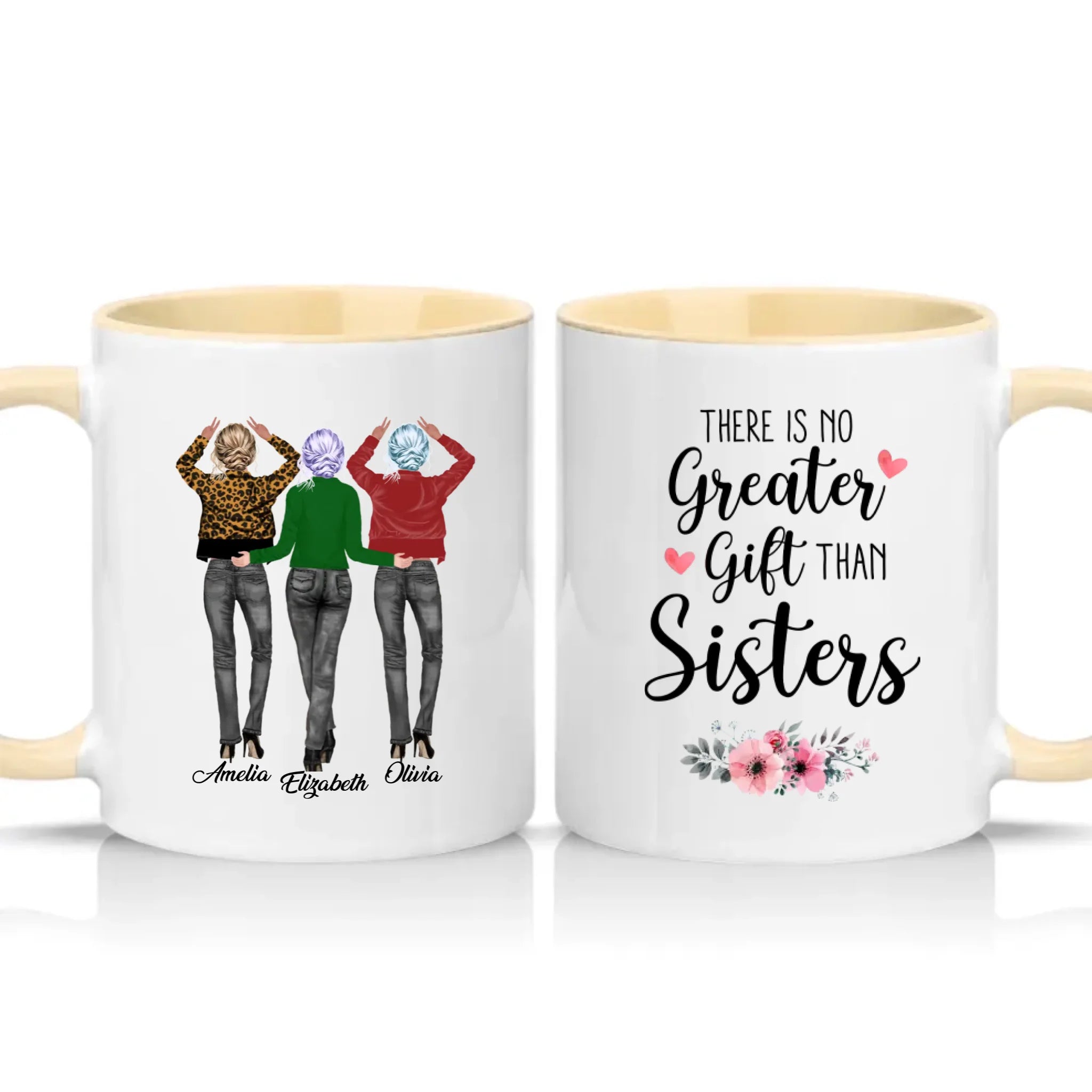 Two Tone 11oz Mug Cream