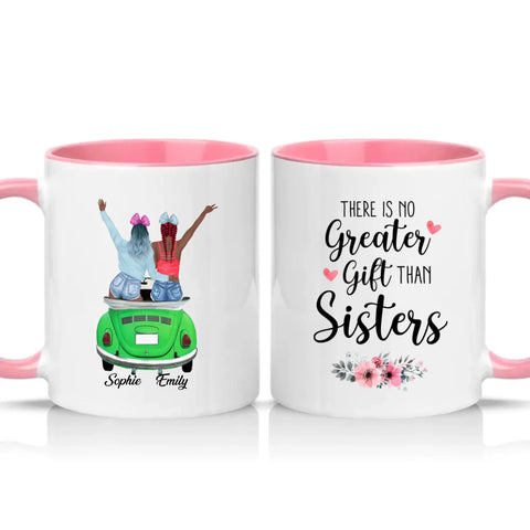 Two Tone 11oz Mug Pink