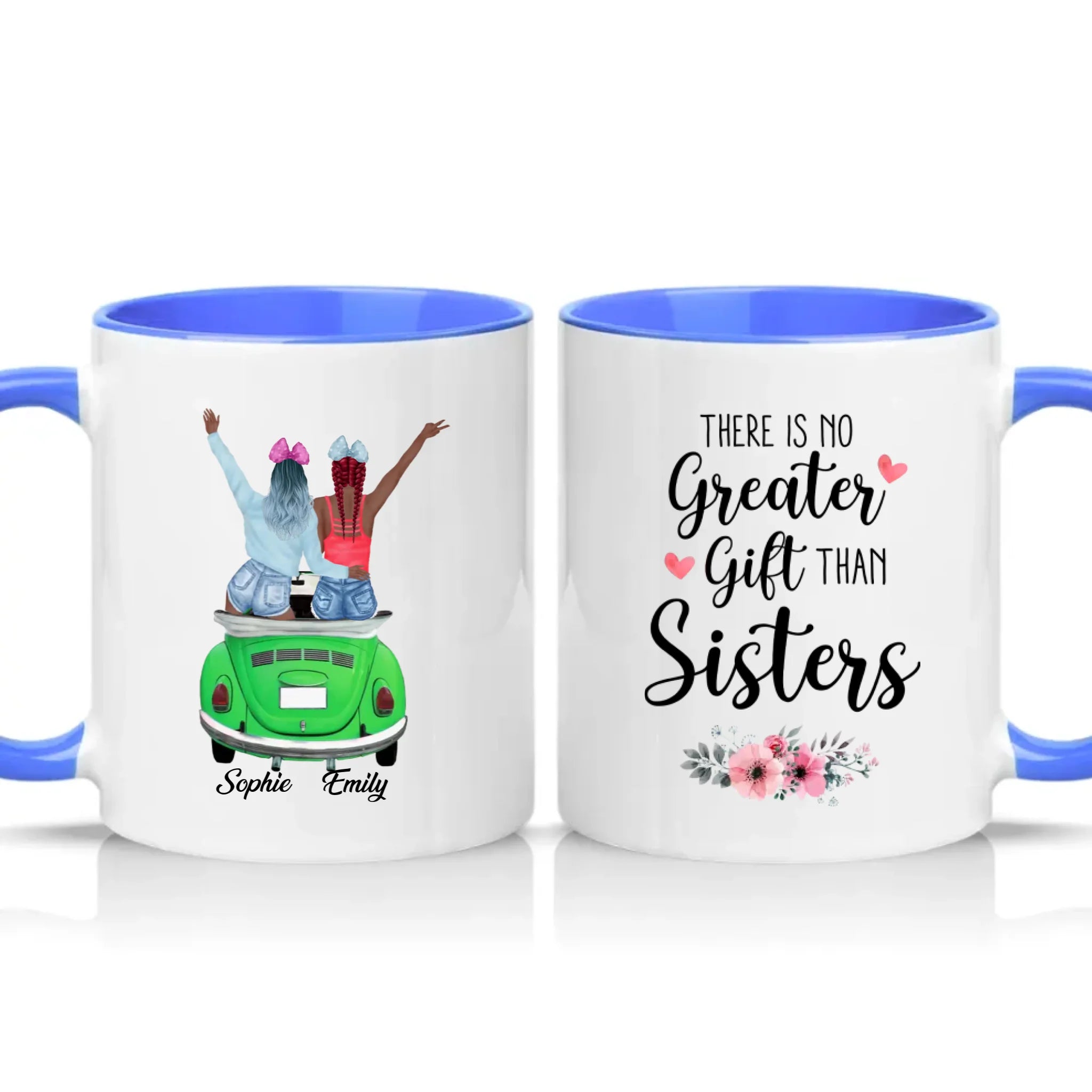 Two Tone 11oz Mug Medium Blue
