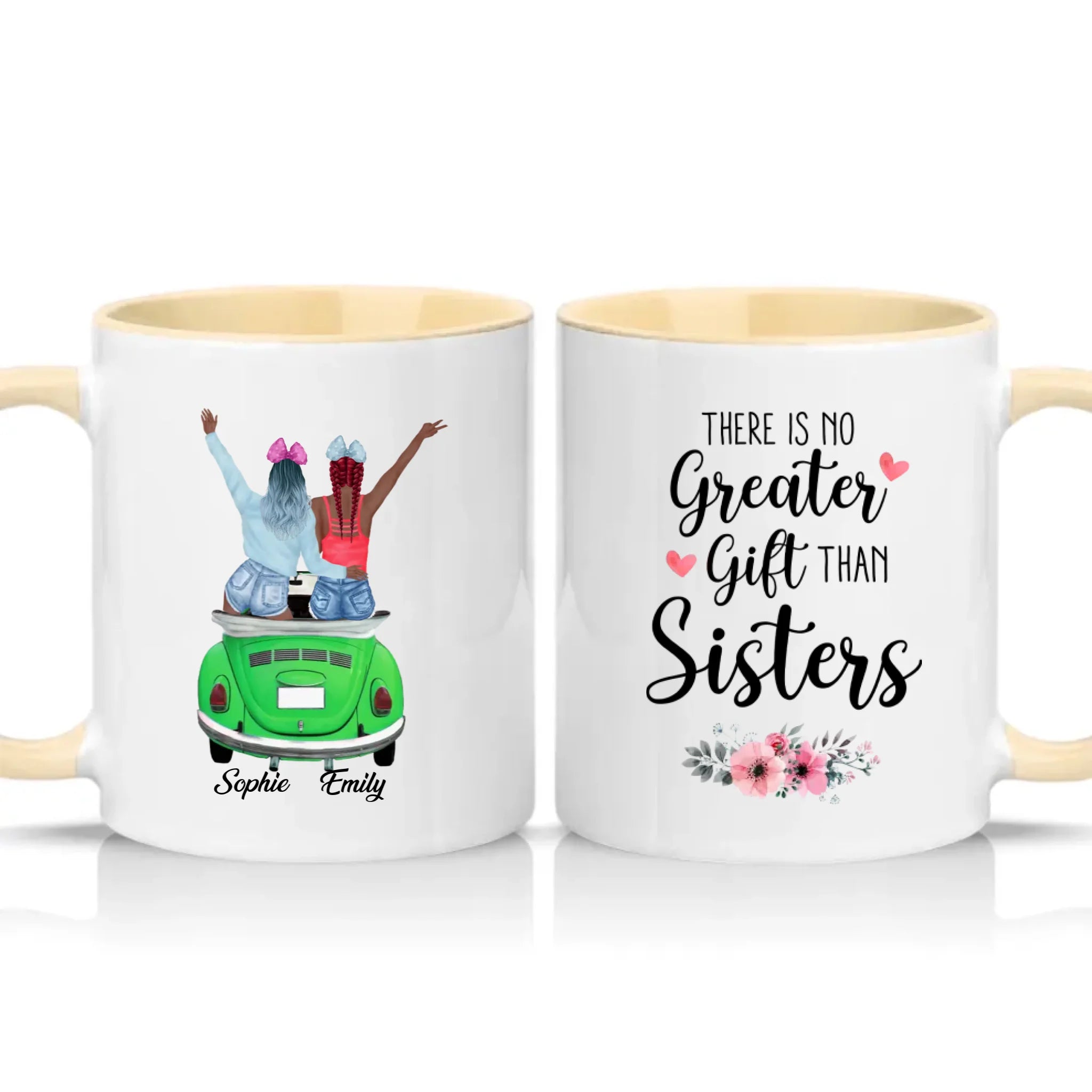 Two Tone 11oz Mug Cream