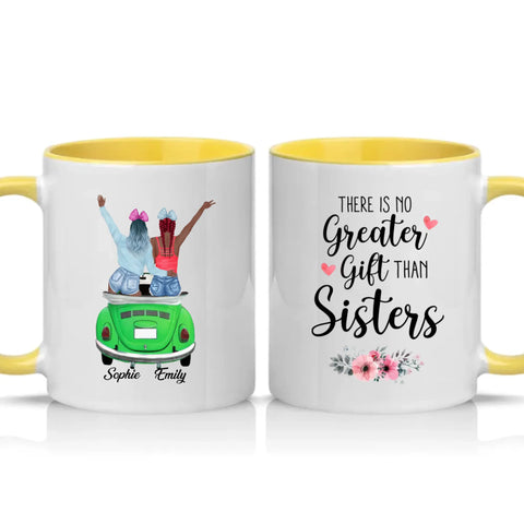 Two Tone 11oz Mug Yellow