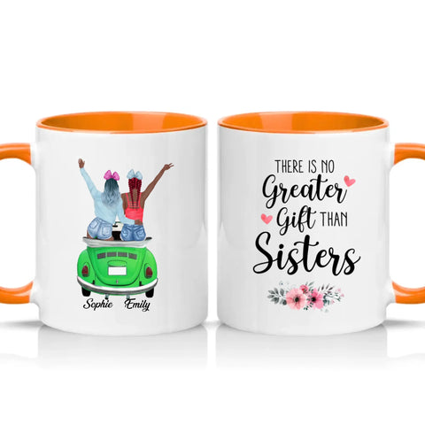 Two Tone 11oz Mug Orange