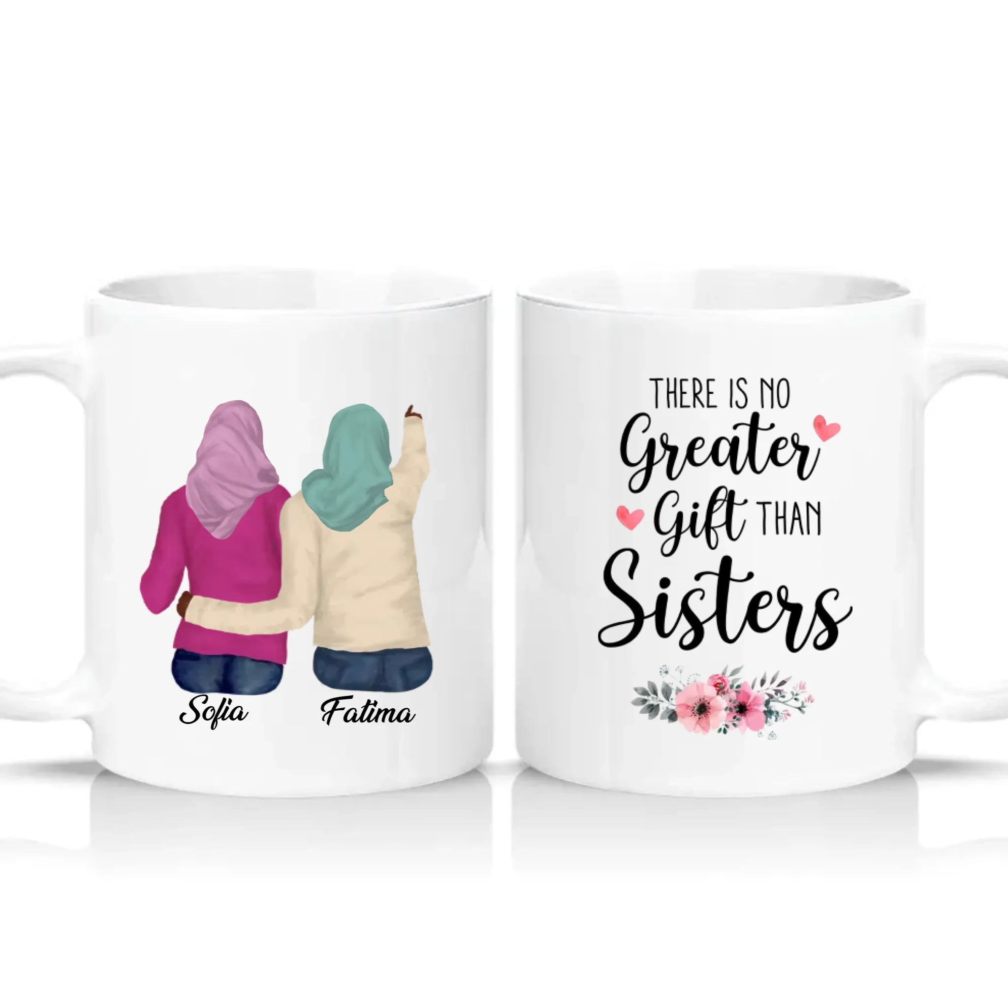 Two Tone 11oz Mug White