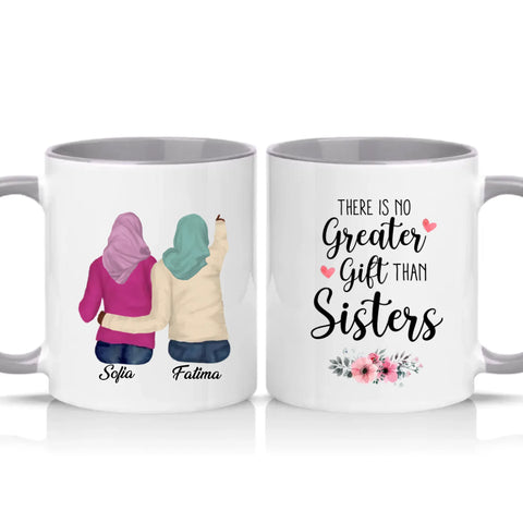 Two Tone 11oz Mug Grey