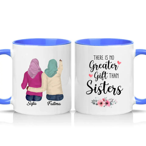 Two Tone 11oz Mug Medium Blue