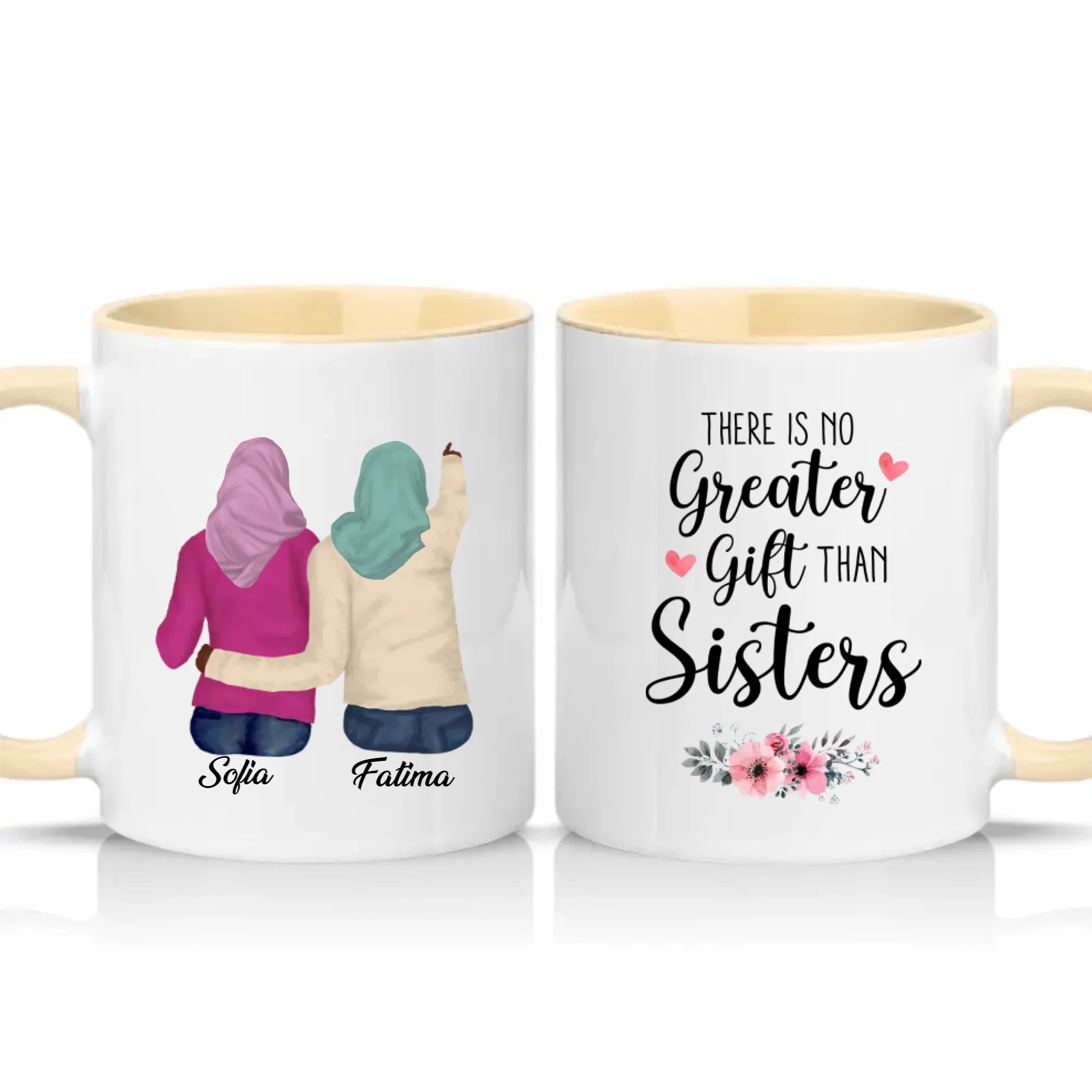 Two Tone 11oz Mug Cream