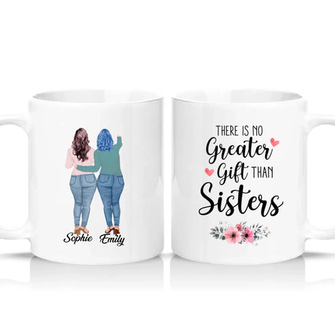 Two Tone 11oz Mug White