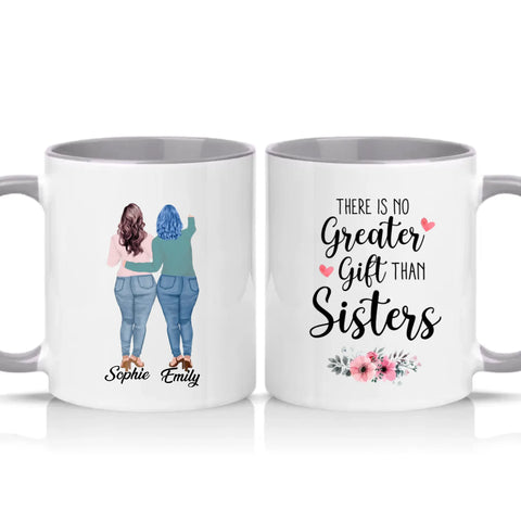 Two Tone 11oz Mug Grey