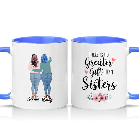 Two Tone 11oz Mug Medium Blue