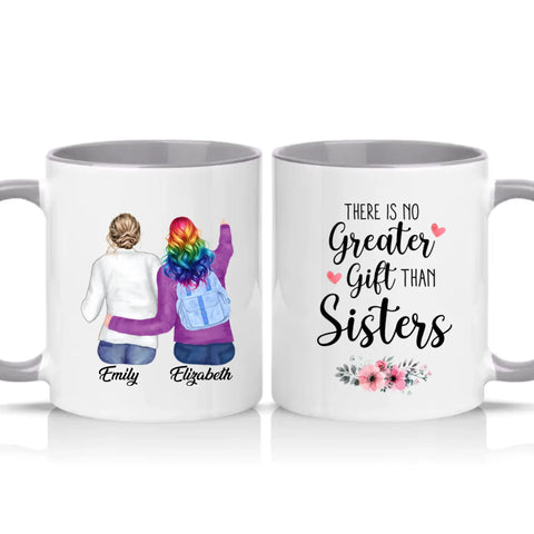 Two Tone 11oz Mug Grey