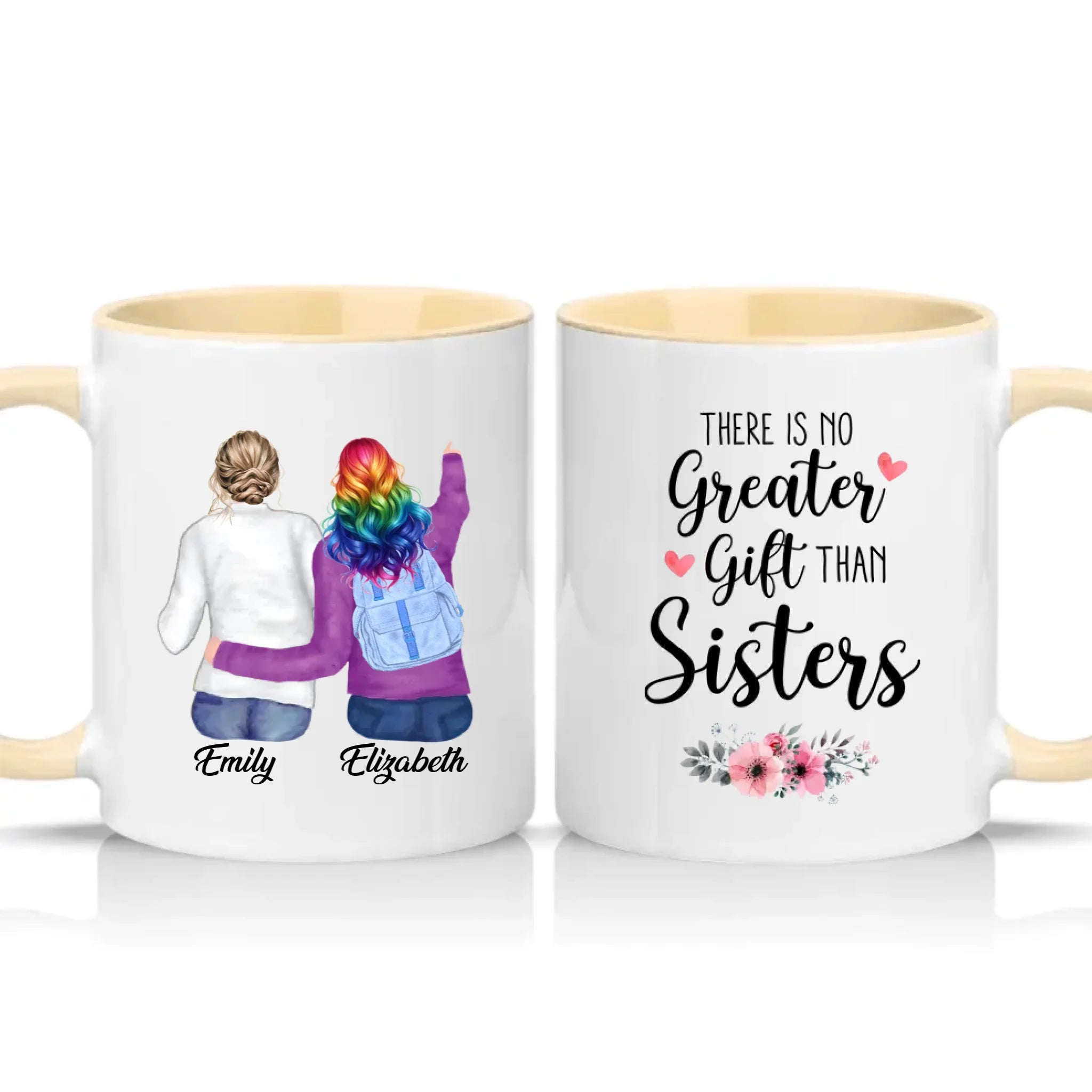 Two Tone 11oz Mug Cream