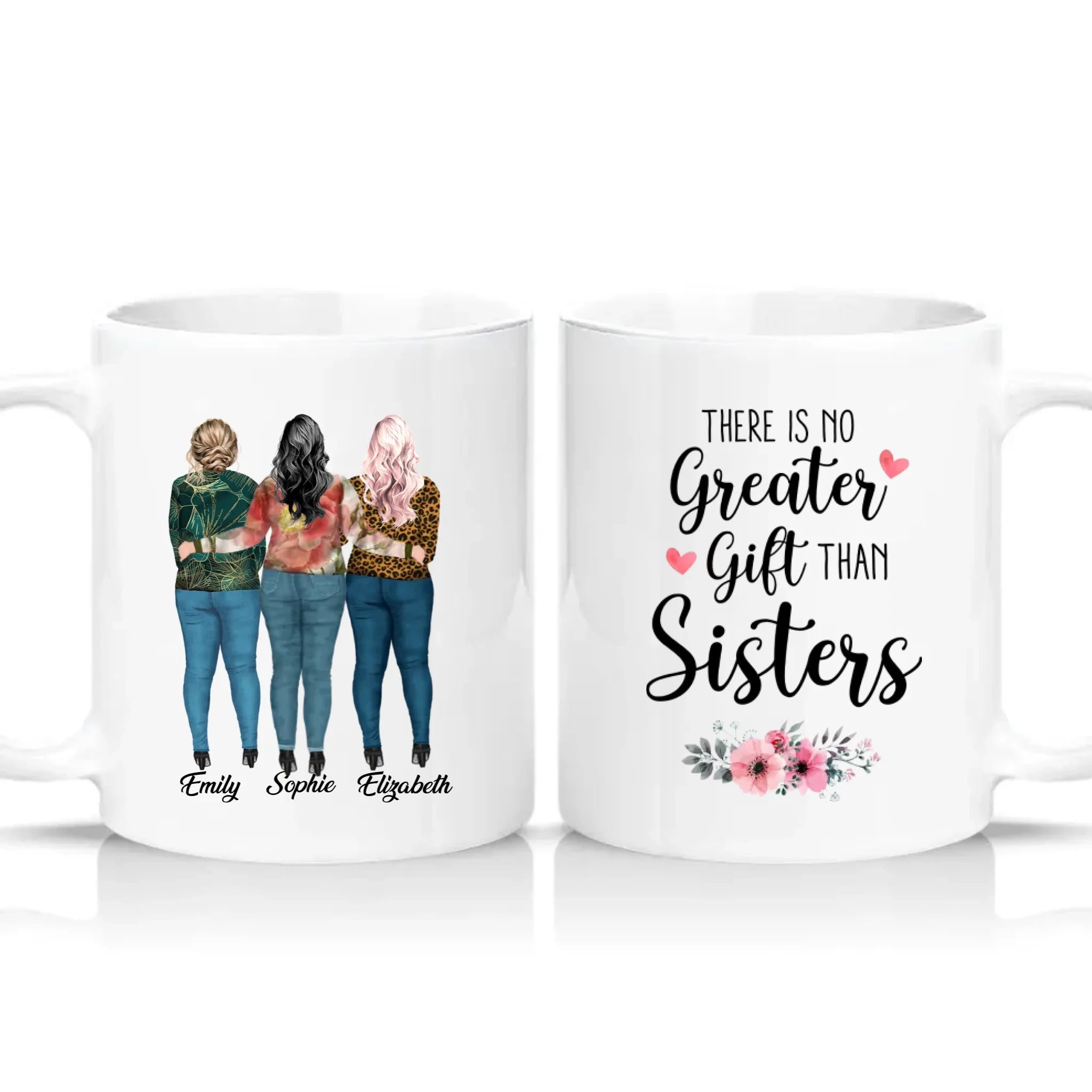 Two Tone 11oz Mug White