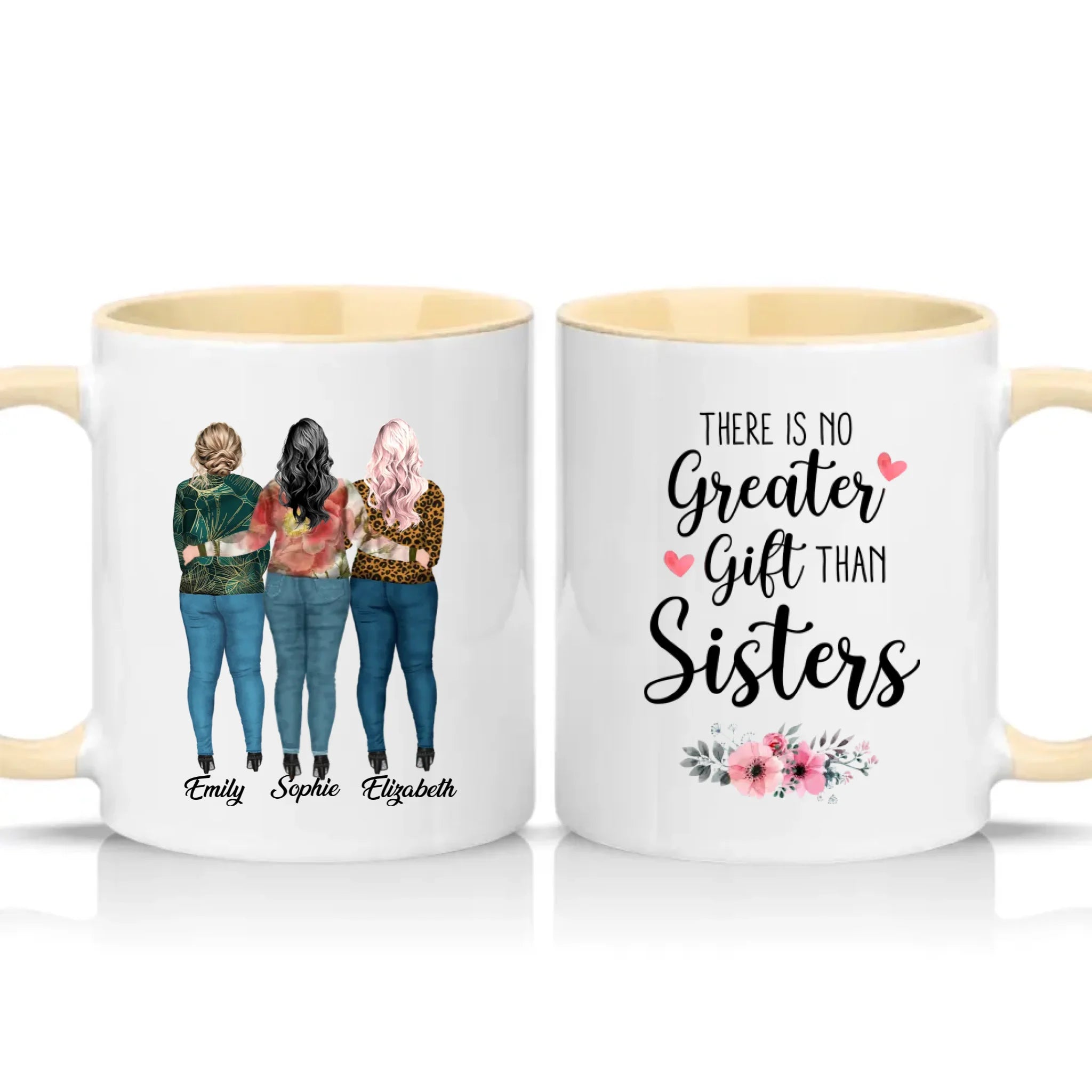 Two Tone 11oz Mug Cream