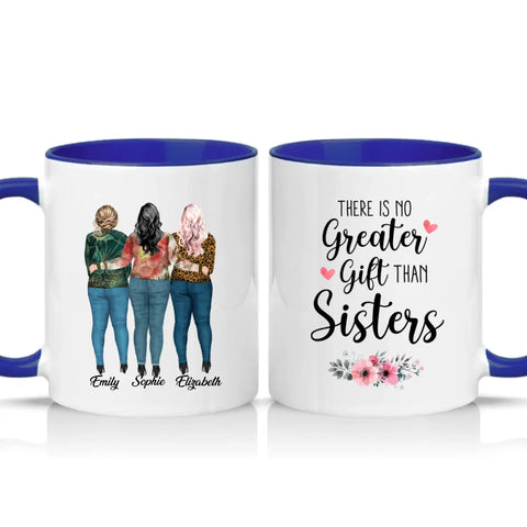 Two Tone 11oz Mug Dark Blue