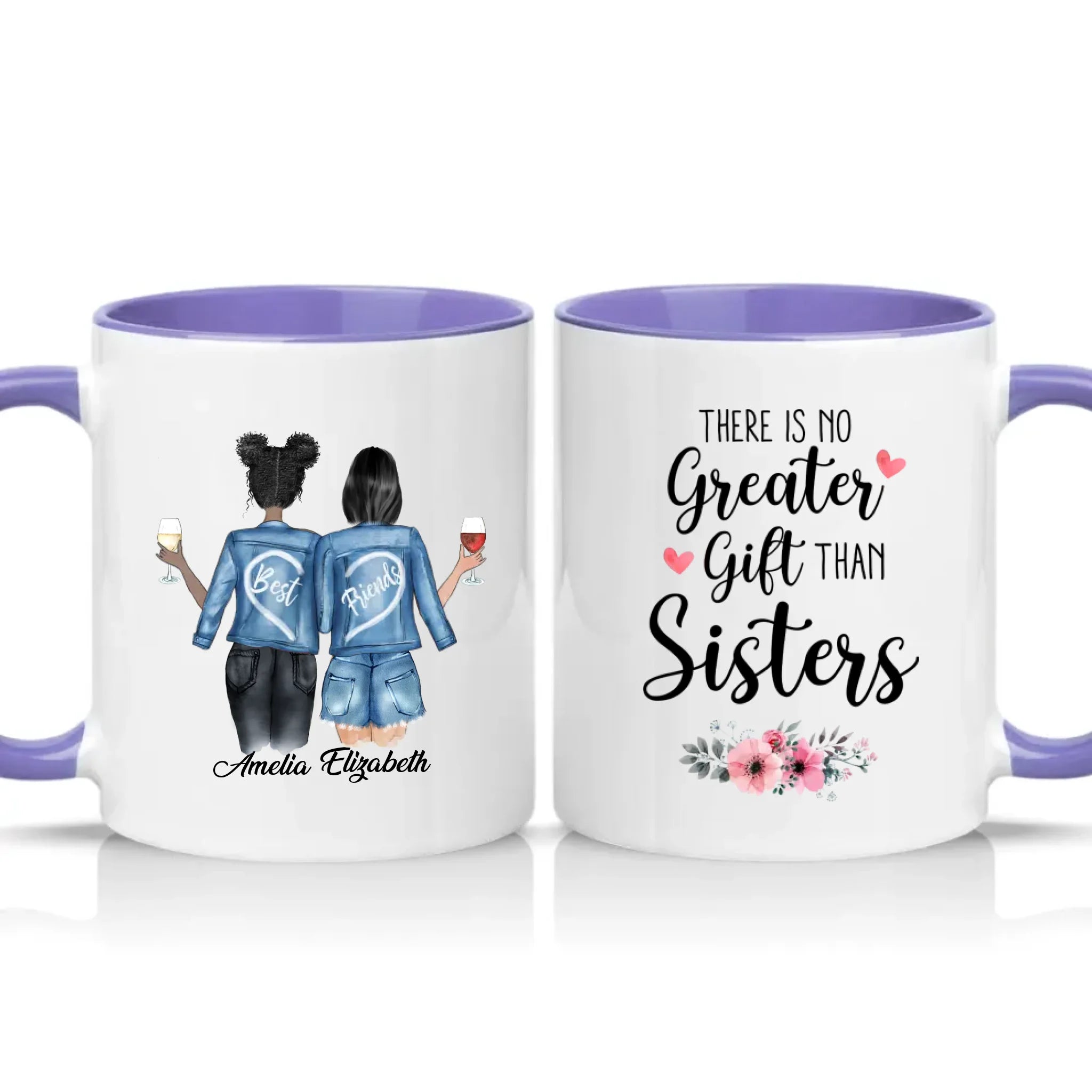 Two Tone 11oz Mug Heather