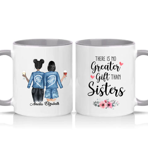 Two Tone 11oz Mug Grey
