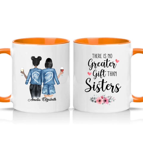 Two Tone 11oz Mug Orange