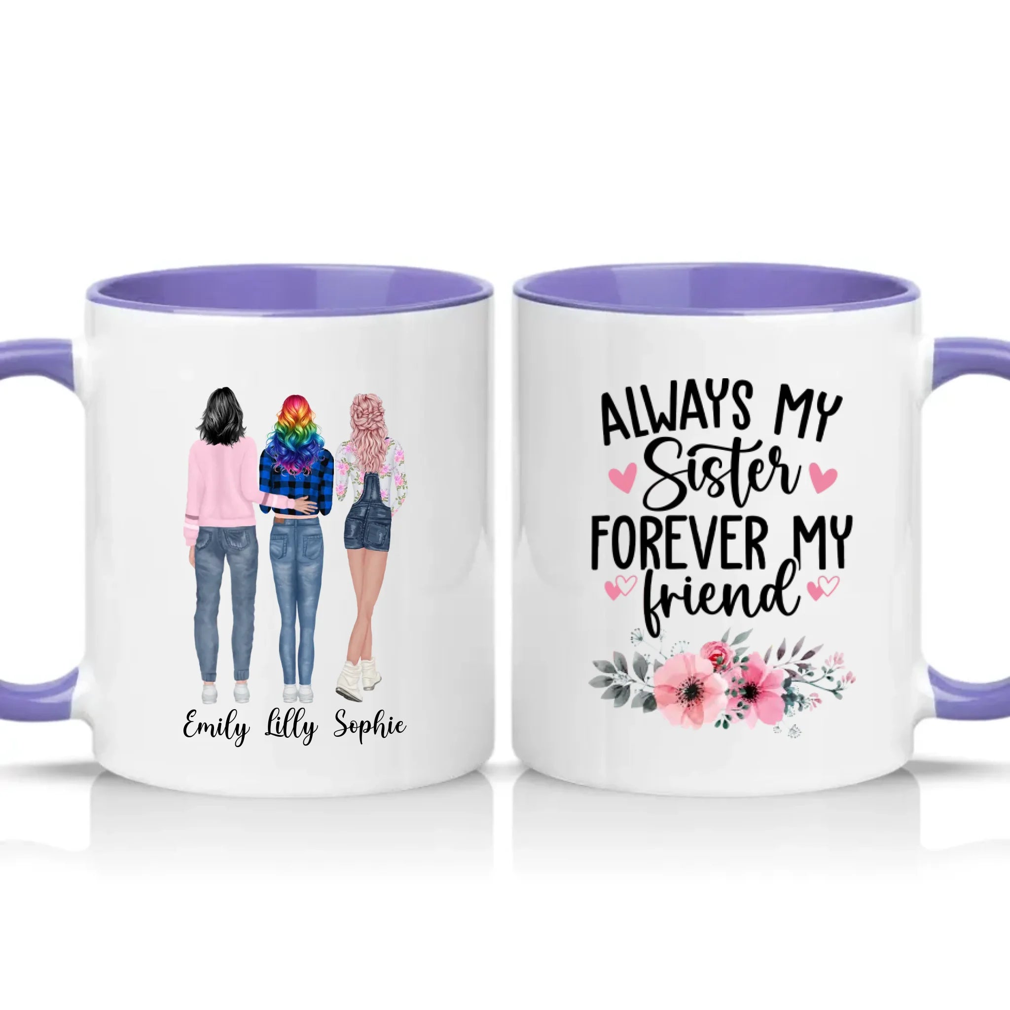 Two Tone 11oz Mug Heather