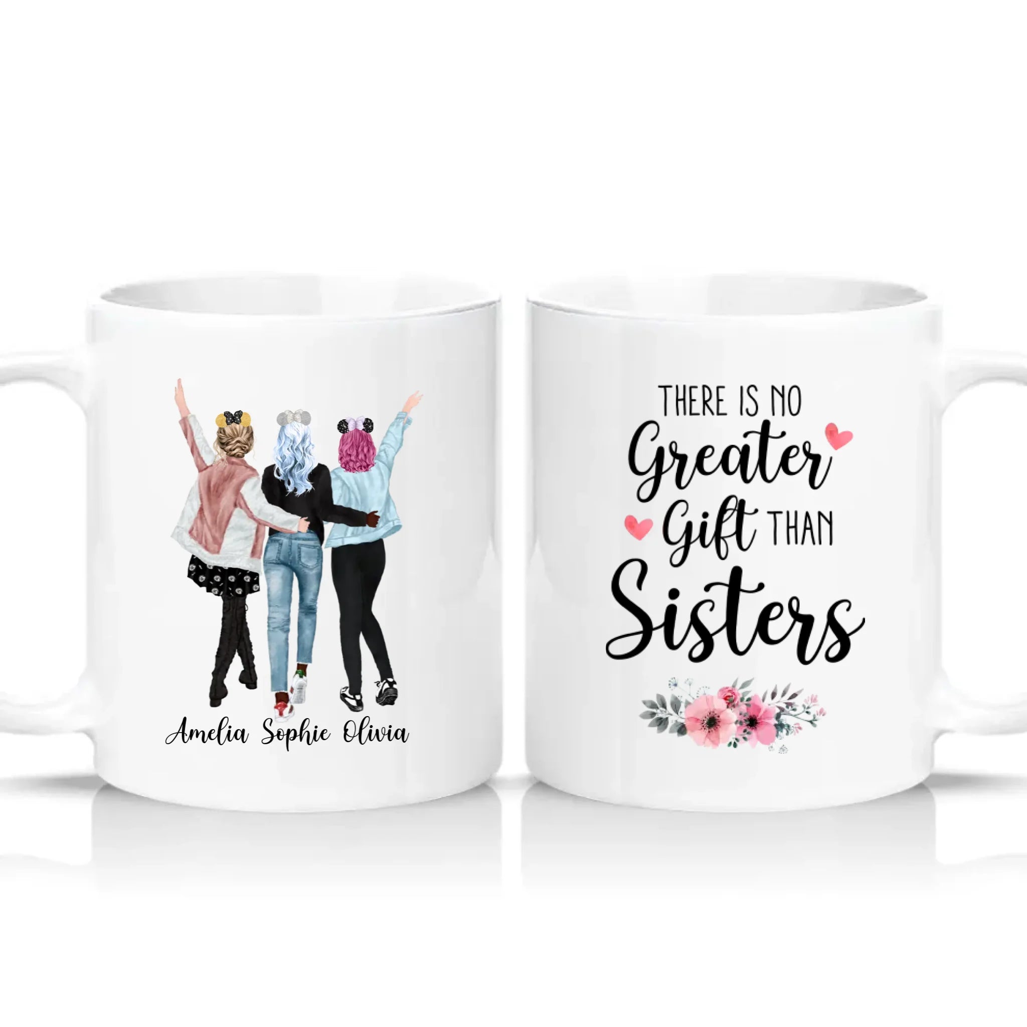 Two Tone 11oz Mug White