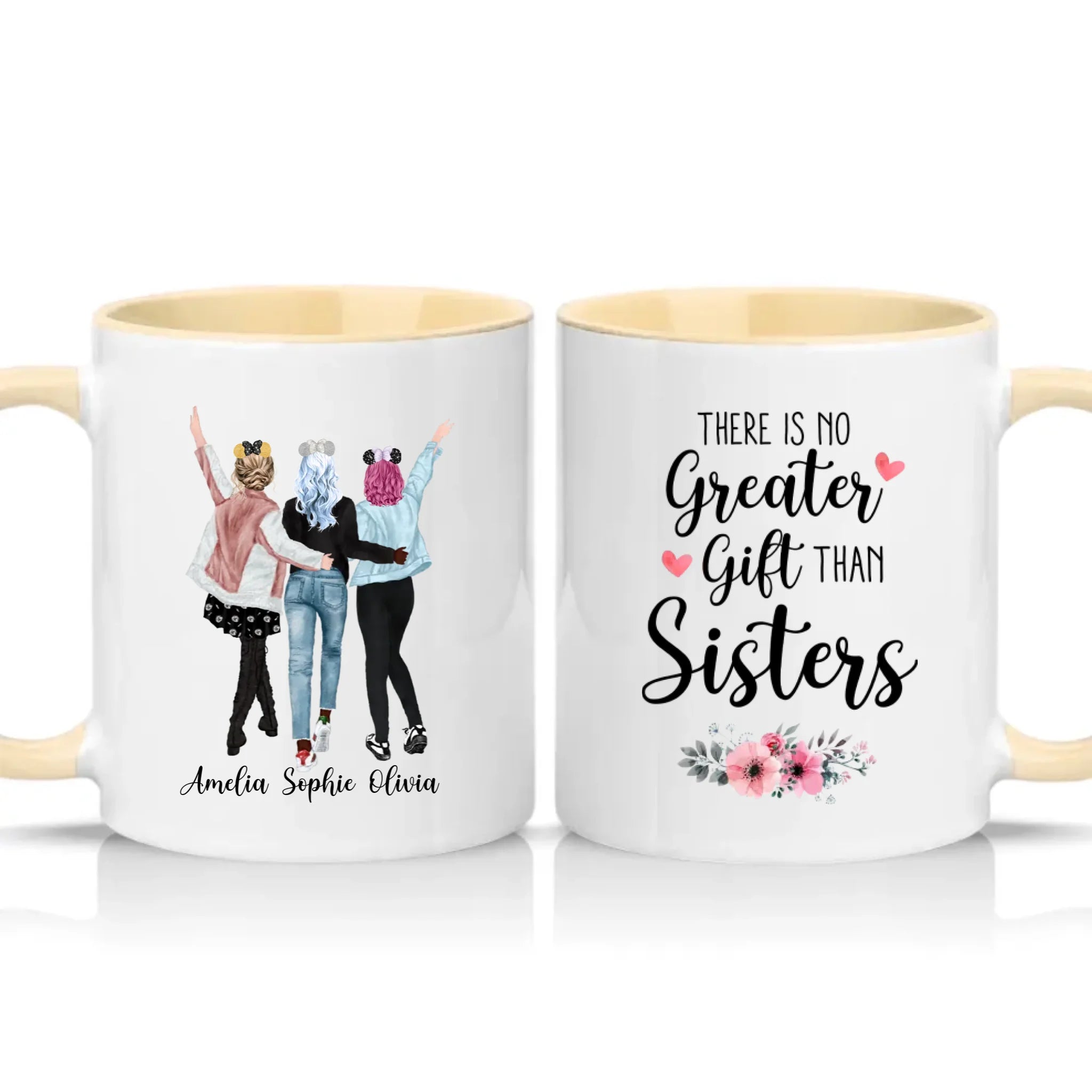 Two Tone 11oz Mug Cream