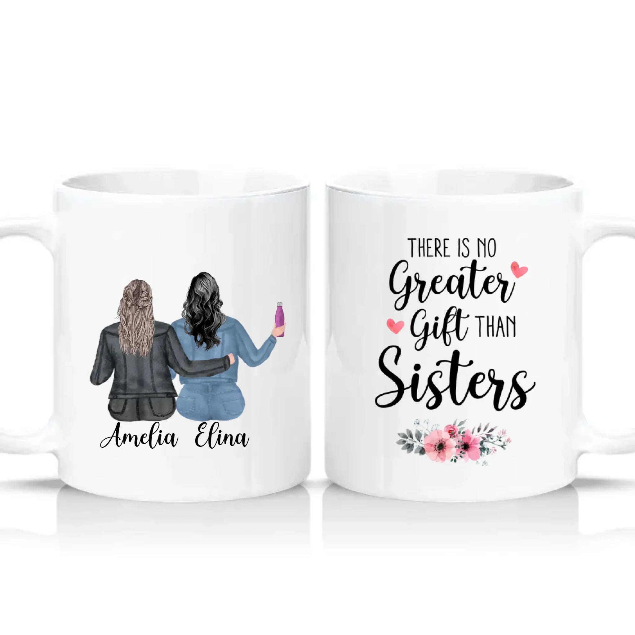 Two Tone 11oz Mug White