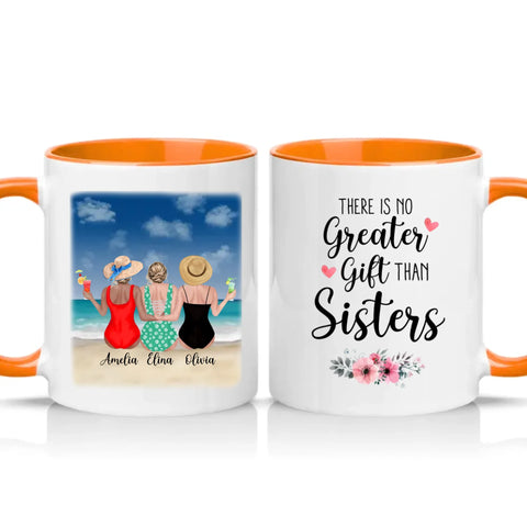 Two Tone 11oz Mug Orange