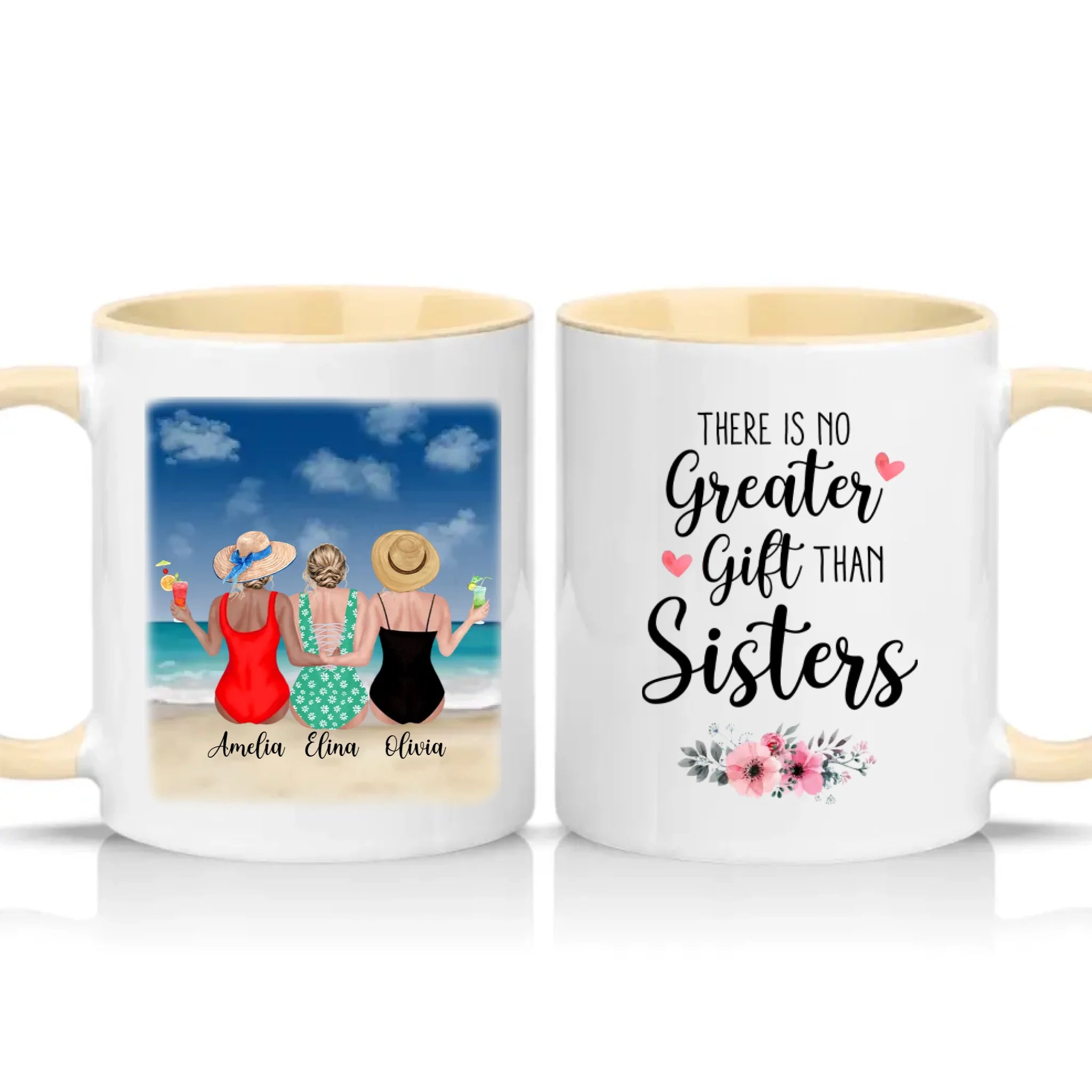 Two Tone 11oz Mug Cream