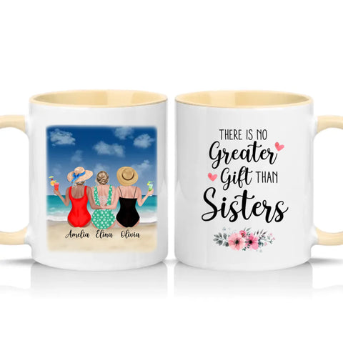 Two Tone 11oz Mug Cream
