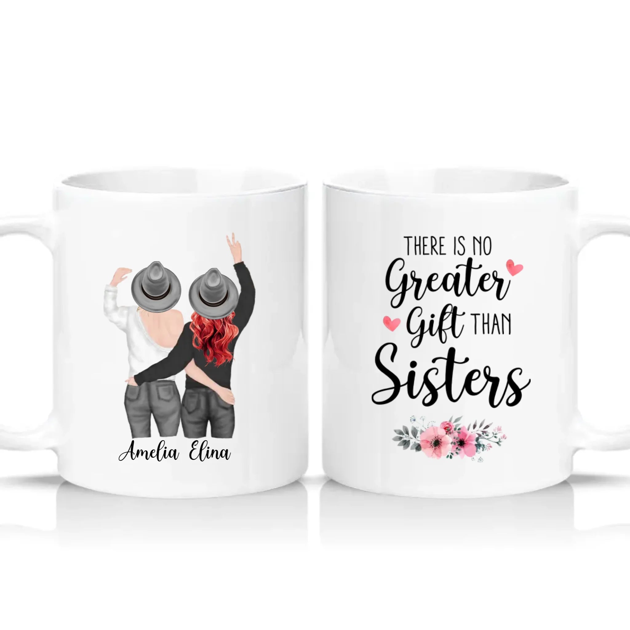 Two Tone 11oz Mug White